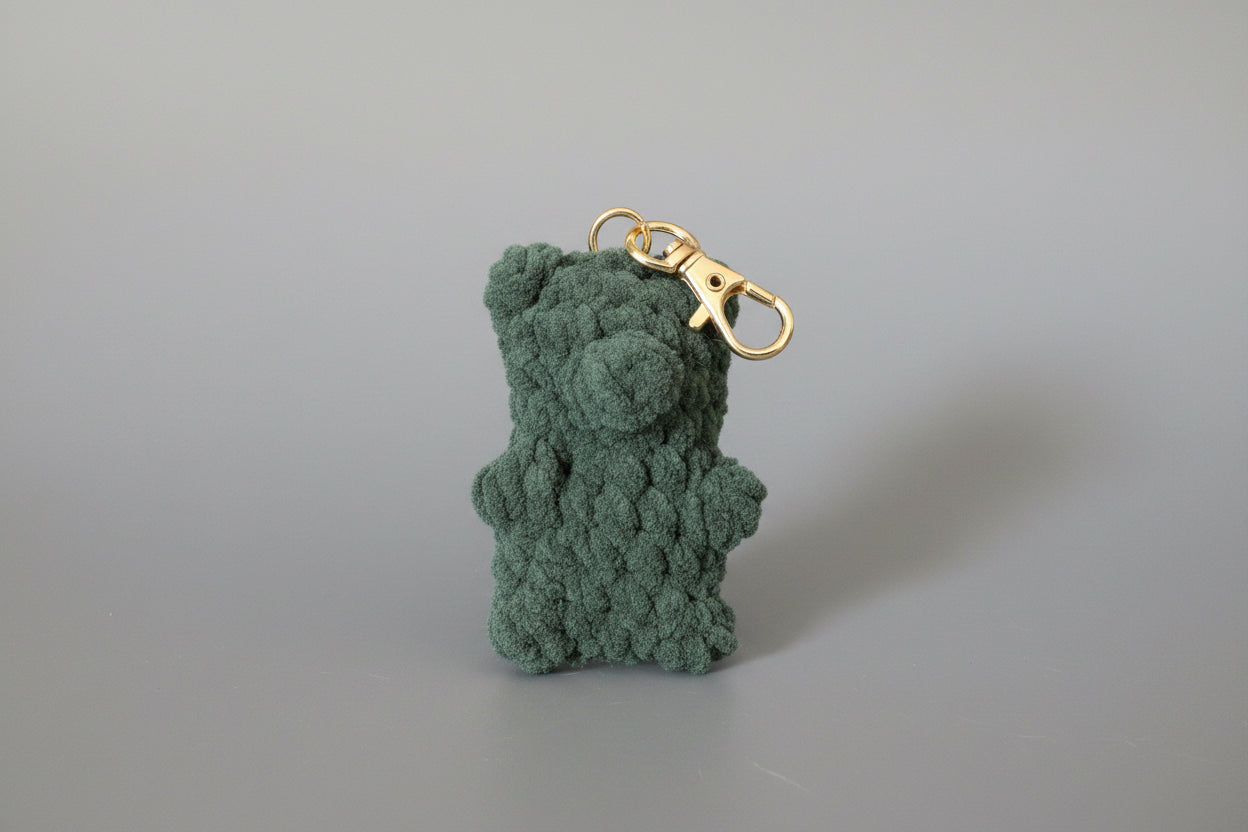 Gummy bear keychain