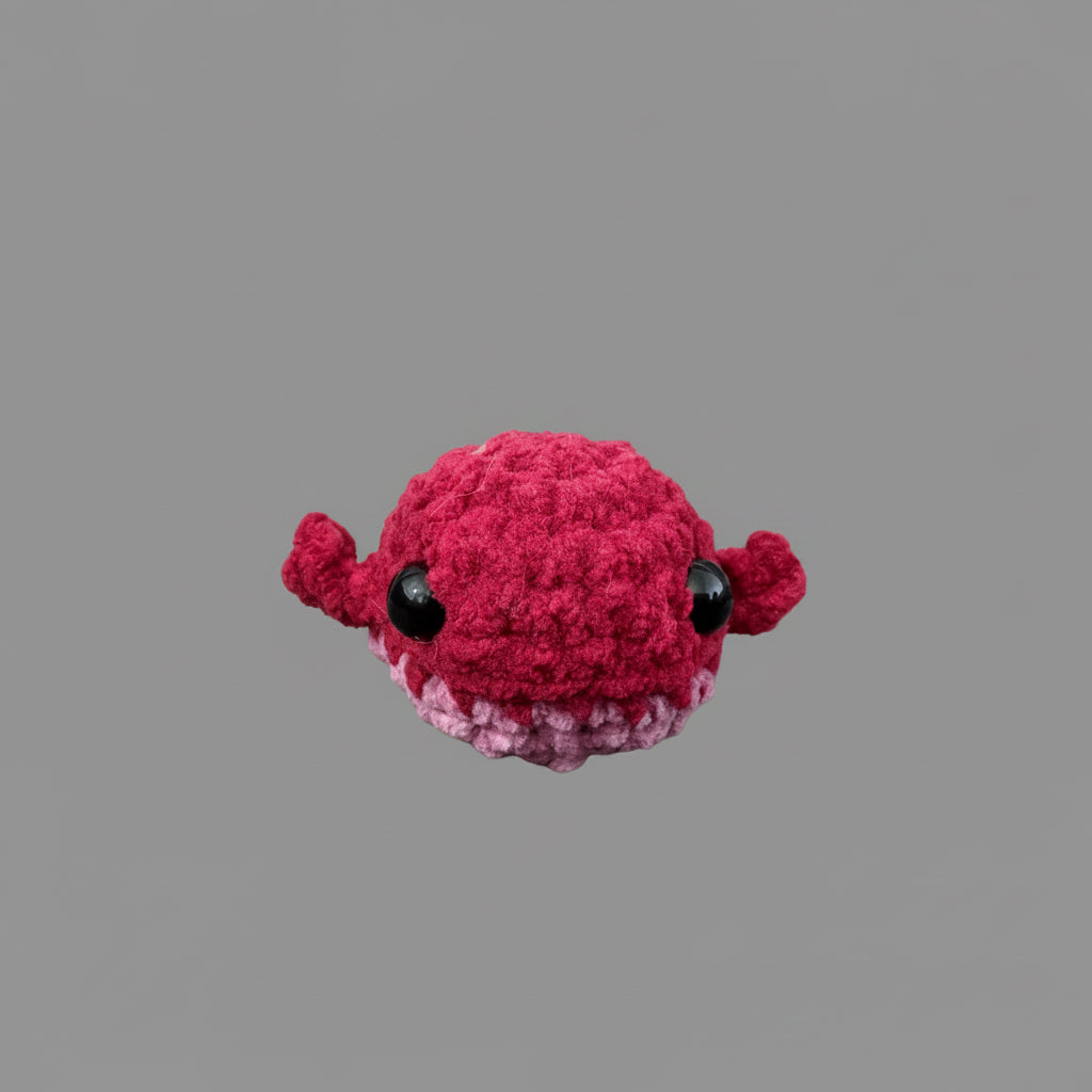 Mini Whale Keychain