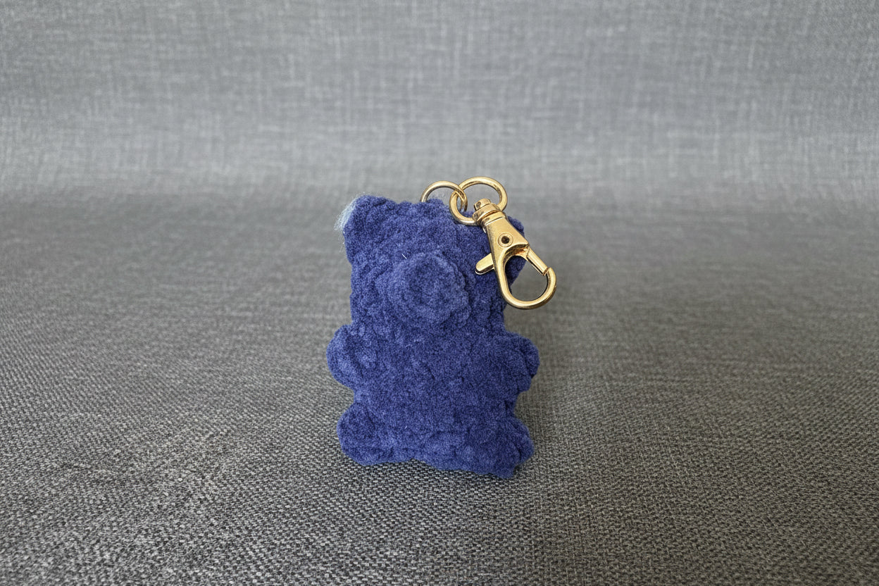 Gummy bear keychain
