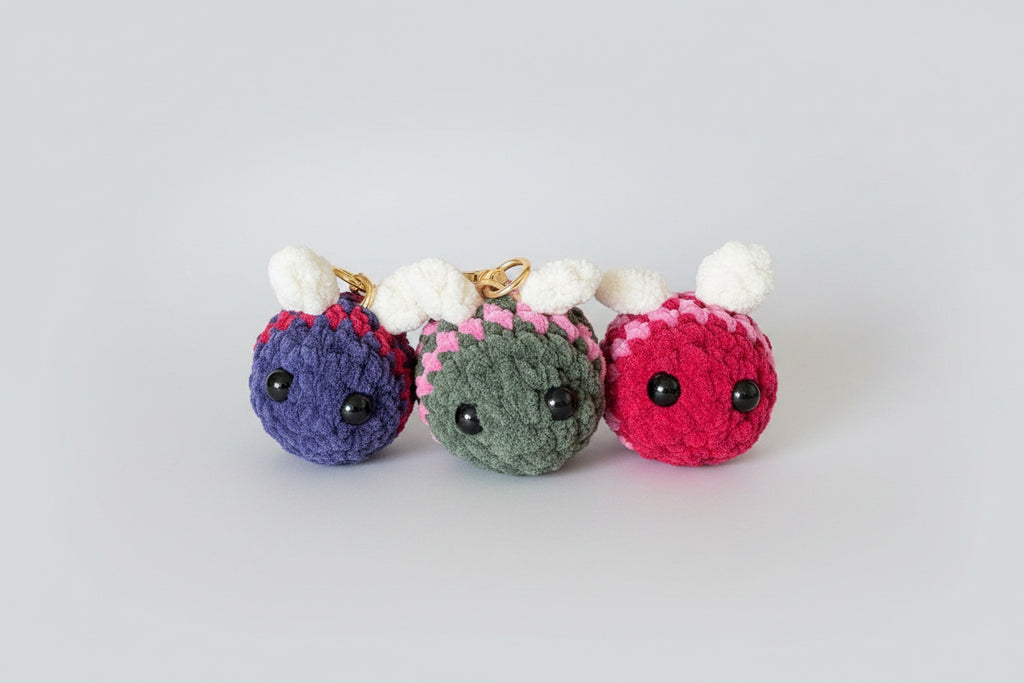 Mini Bee Keychain