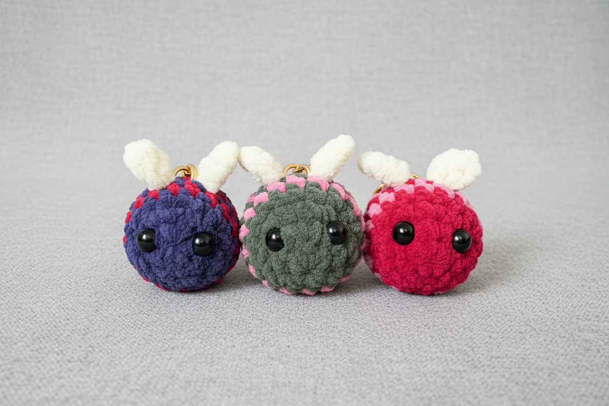 Mini Bee Keychain