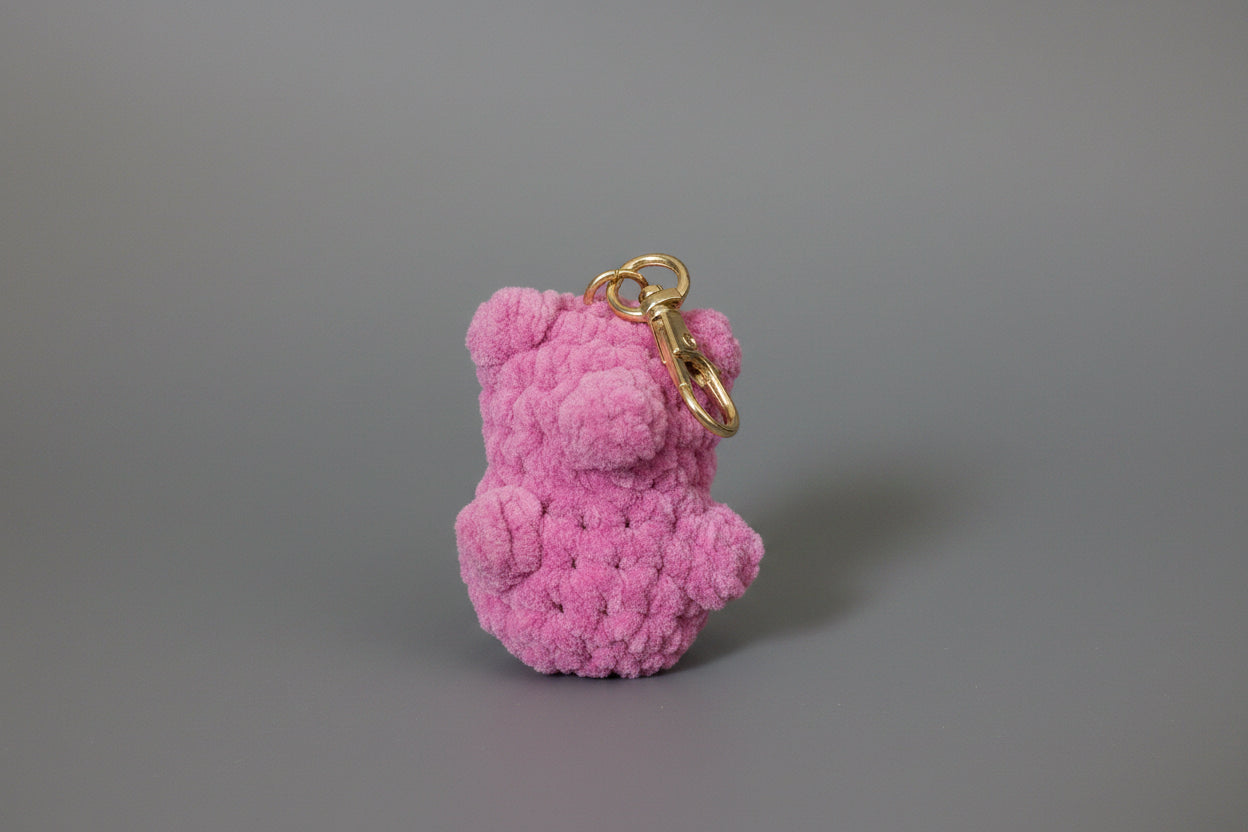 Gummy bear keychain