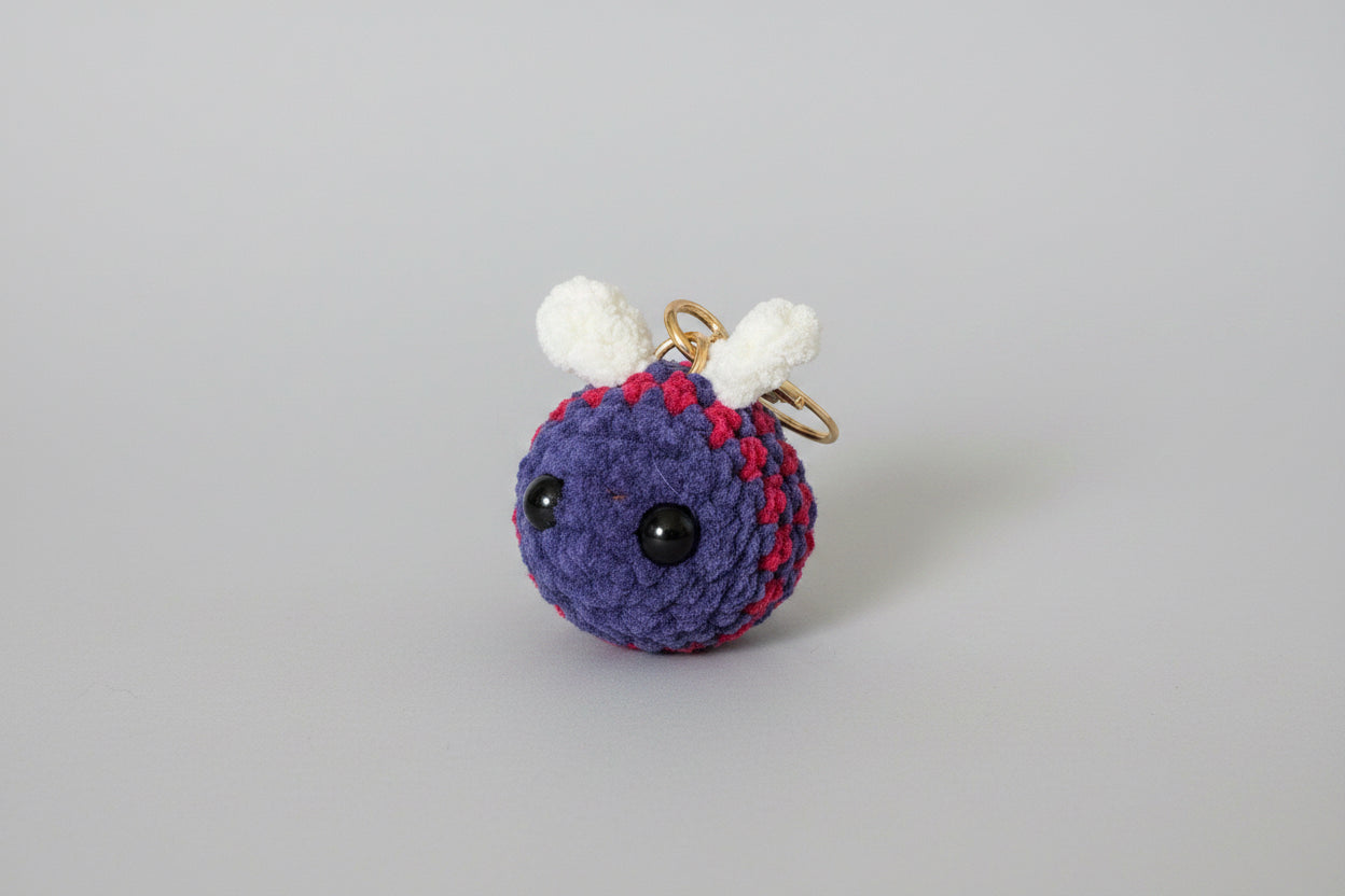 Mini Bee Keychain