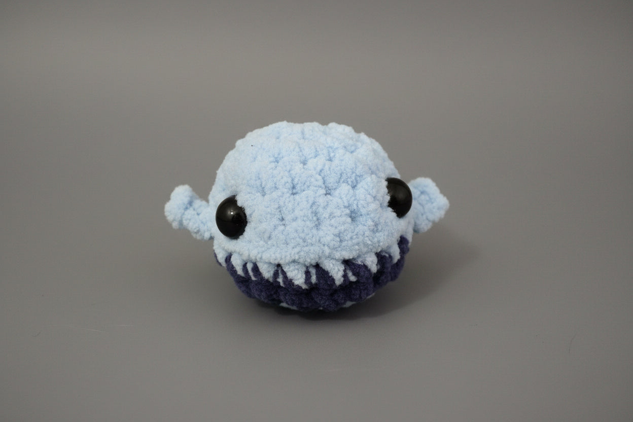 Mini Whale Keychain