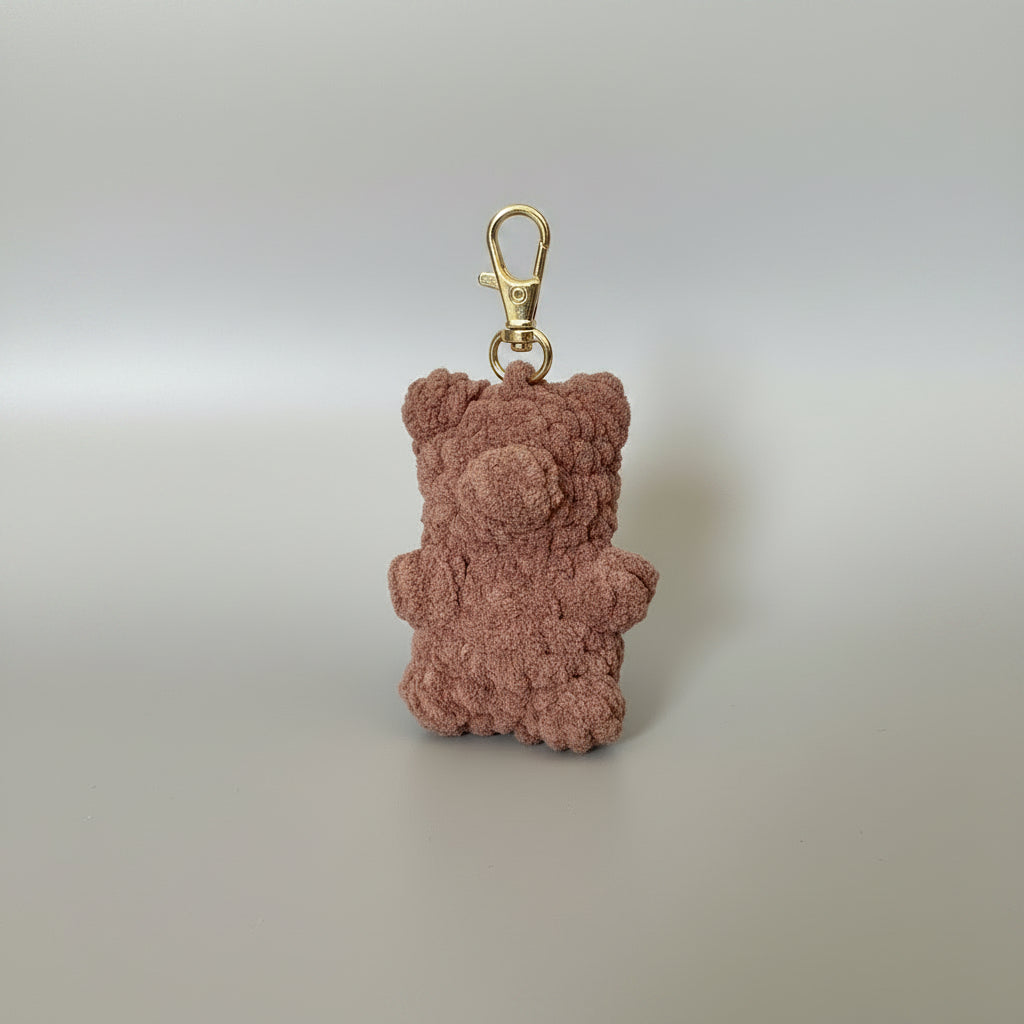 Gummy bear keychain