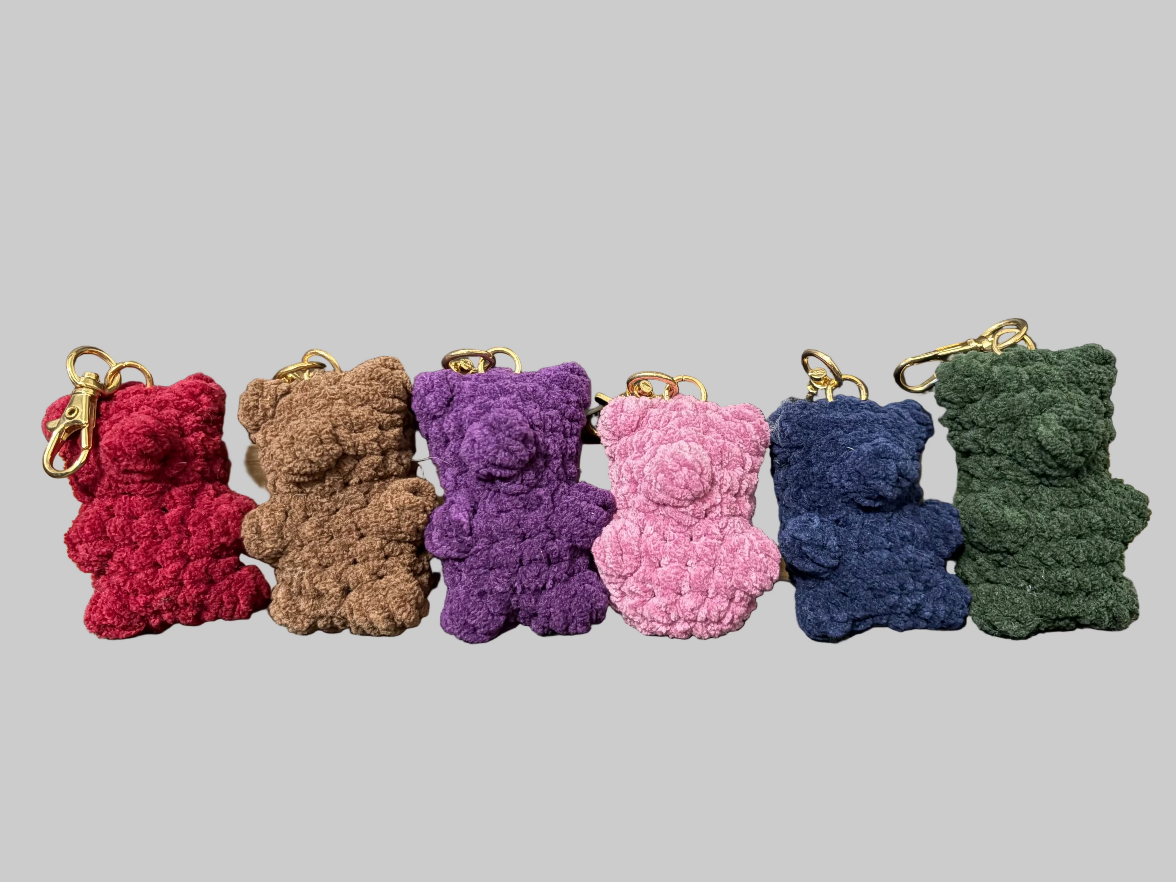 Gummy bear keychain